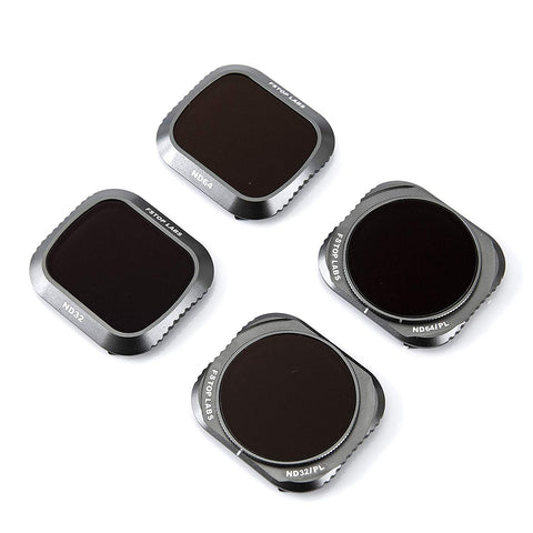 Lens Filters for DJI Mavic 2 Pro Camera Lens Set, Multi Coated Filters Pack Accessories ND32, ND64, ND32/CPL, ND64/CPL (4 Pack) Upgraded: Works with Gimbal Cover - F/Stop Labs