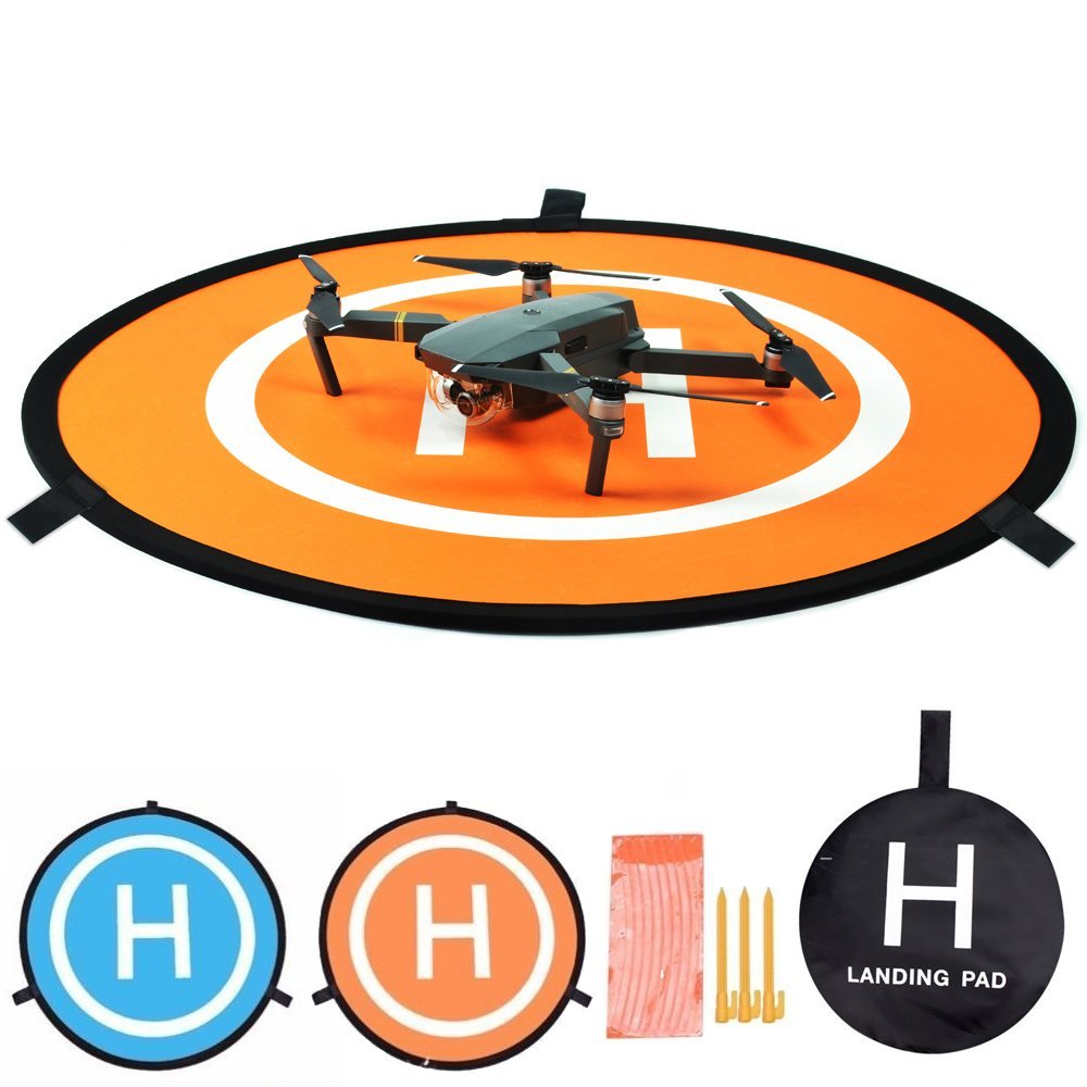 32 Inches Drone and Quadcopter Landing Pad, Waterproof Nylon for All DJI  Drone