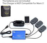 DJI Mavic 5 In 1 Rapid Battery Charger, 3 Output + 2 USB - F/Stop Labs