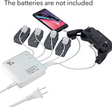 6 in 1 Rapid Parallel Battery Charger for DJI Spark - F/Stop Labs