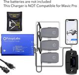 5 in 1 Mavic 2 Battery Charger, Charge 3 Batteries + 2 USB Ports - F/Stop Labs