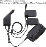 Battery Car Charger for DJI Mavic Air (USB + 2 x Charging Output) - F/Stop Labs