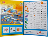 CloverCat STEM Toys Kit 5 in 1 Educational Construction Engineering Building Blocks Toys