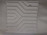 NeoHome 10-Sheet Self Adhesive Backsplash, 12 in. x 12in. Grey Marble Design 3D Wall Panels
