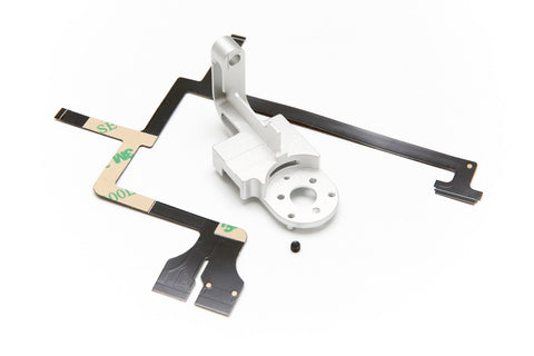 DJI Phantom 3 Gimbal Yaw Arm Replacement - Aluminum CNC, Includes Ribbon Cable + Set Screw (Pro/Adv/4K) - F/Stop Labs